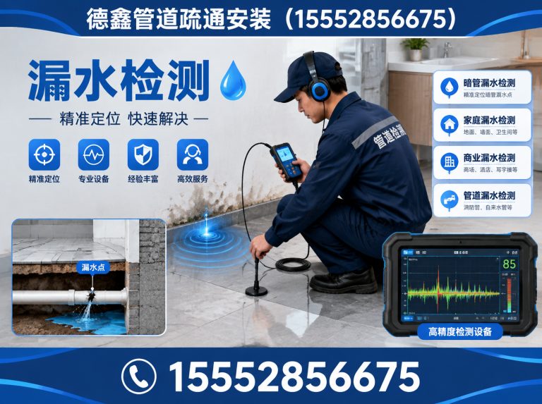 商河县防水补漏展示图